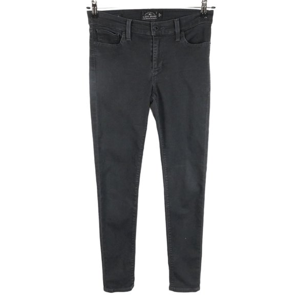 Lucky Brand Denim - Lucky Brand Women Brooke Legging Jean Pants 8 / 29 Black Skinny Stretch